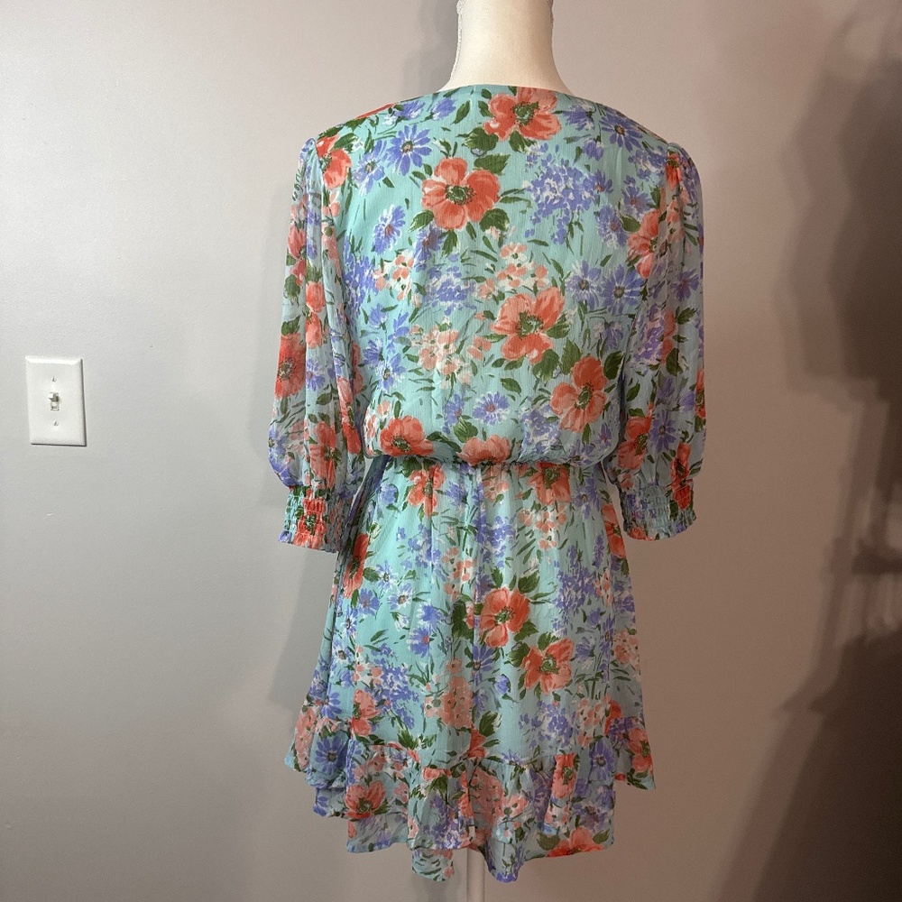 Sienna Sky Floral Dress - Picture 2 of 7